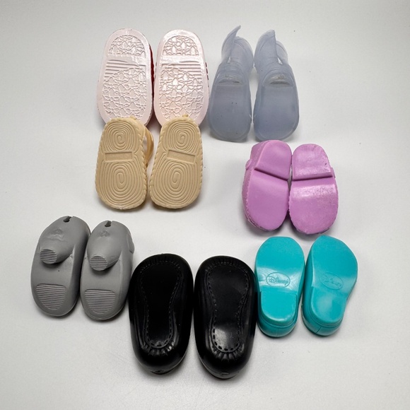 Disney Mixed Doll Shoe & Boot Lot of‎ 7 - Picture 5 of 10